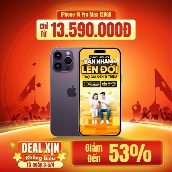 iPhone 14 Pro Max 128GB Cũ 99%