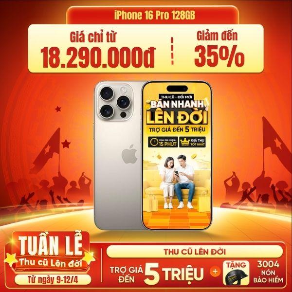 iPhone 16 Pro 128GB Cũ 99%