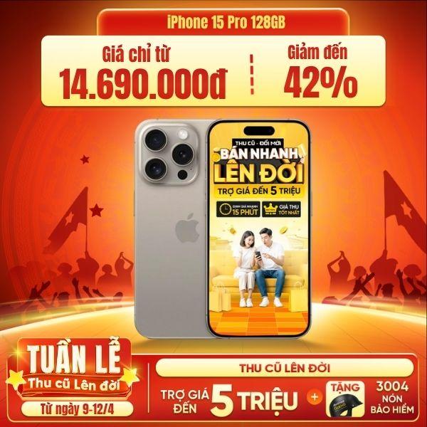 iPhone 15 Pro 128GB Cũ 99%