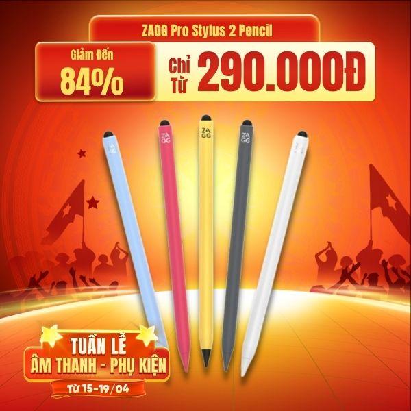 Bút Cảm Ứng ZAGG Pro Stylus 2 Pencil Chính Hãng