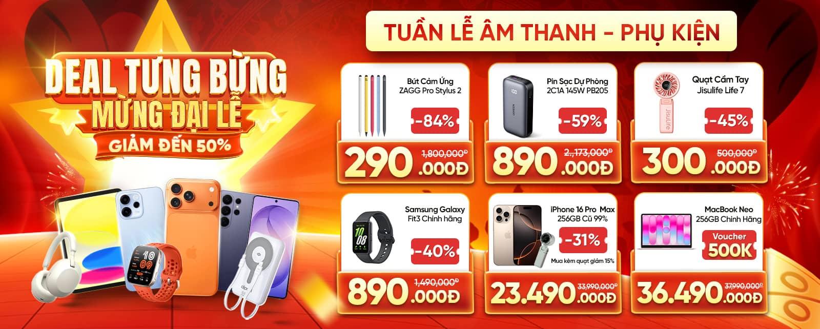 sale tung bung mung dai le