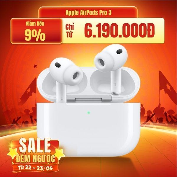 Tai nghe Bluetooth Apple AirPods Pro 3 2025 (USB-C) - Chính hãng VN