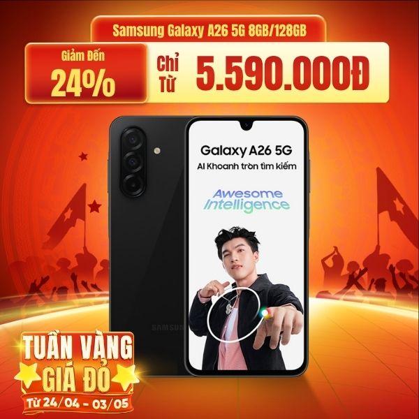 Samsung Galaxy A26 5G 8GB/128GB Chính Hãng