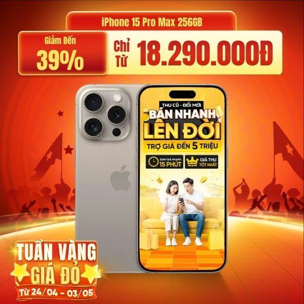 iPhone 15 Pro Max 256GB Cũ 99%
