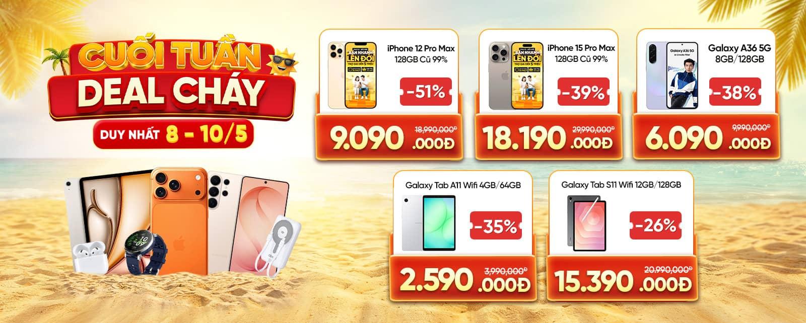 cuoi tuan deal chay
