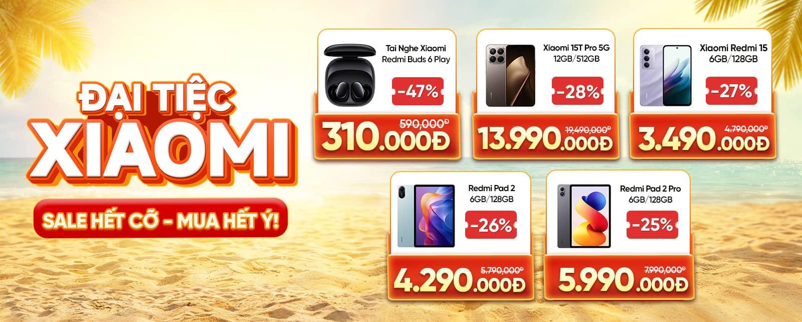 dai tiec xiaomi