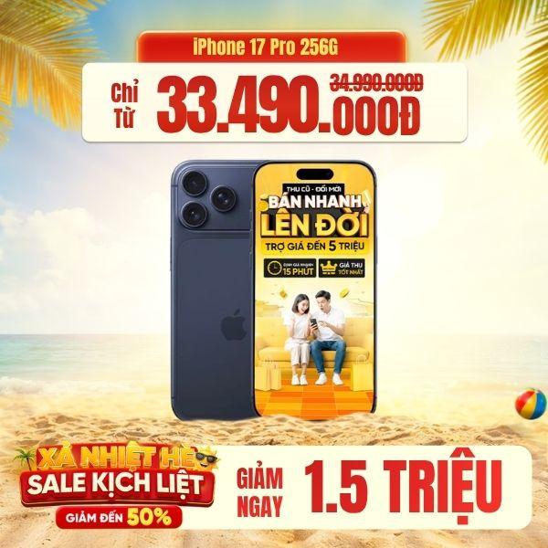 iPhone 17 Pro 256GB | Chính Hãng Apple Việt Nam