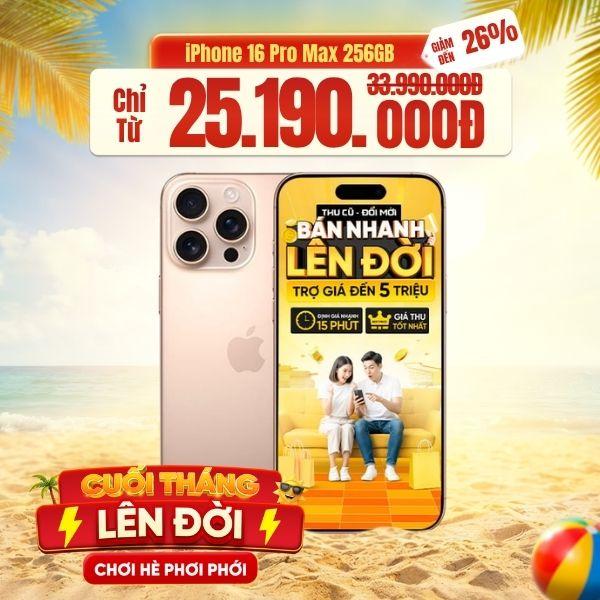 iPhone 16 Pro Max 256GB Máy Đẹp
