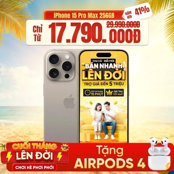 iPhone 15 Pro Max 256GB Cũ 99%