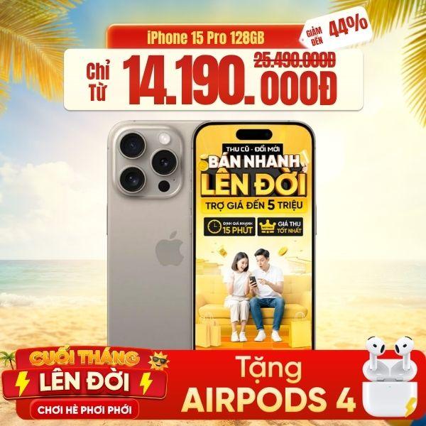 iPhone 15 Pro 128GB Cũ 99%