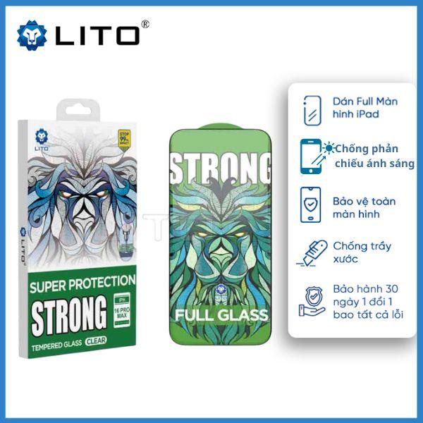 Cường Lực LITO iPhone D+Max CLEAR Strong Super Full