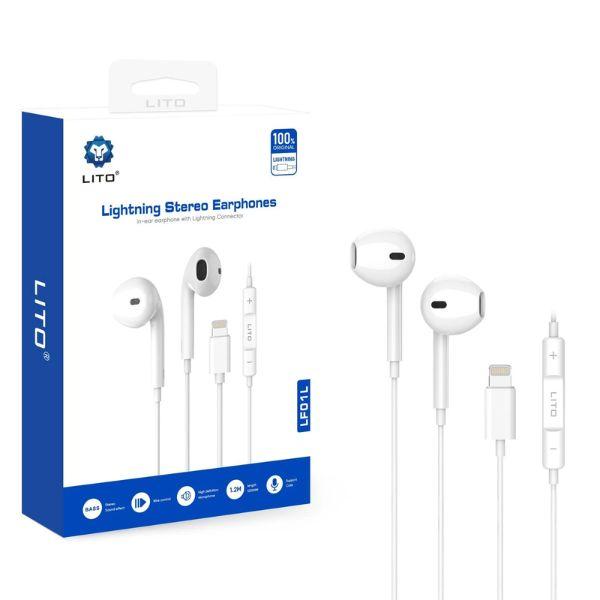 Tai Nghe Có Dây LITO LF01L Lightning Chính Hãng
