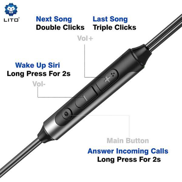  Tai Nghe Có Dây LITO LF02T Type-C