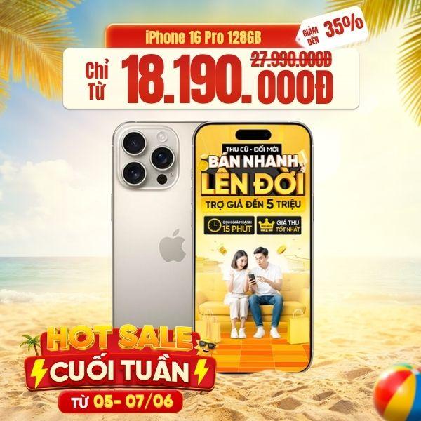 iPhone 16 Pro 128GB Cũ 99%