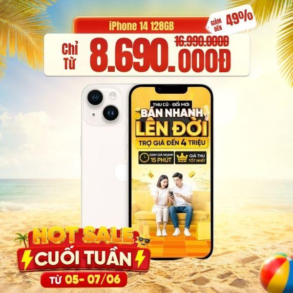 iPhone 14 128GB Cũ 99%