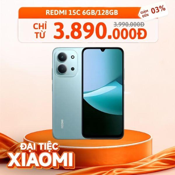 Xiaomi Redmi 15C 6GB/128GB Chính Hãng