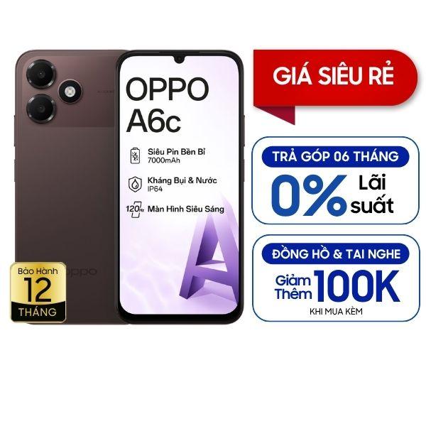 Oppo A6c 4GB/128GB Chính Hãng