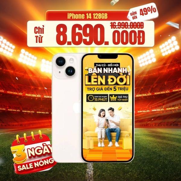 iPhone 14 128GB Cũ 99%