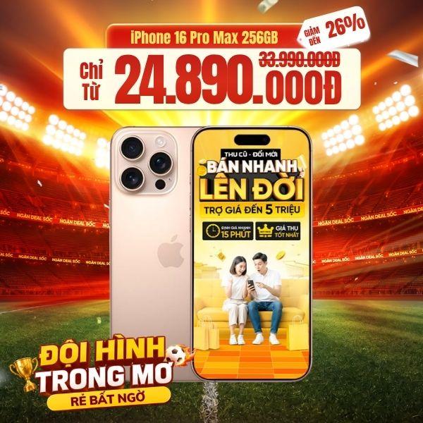 iPhone 16 Pro Max 256GB Máy Đẹp