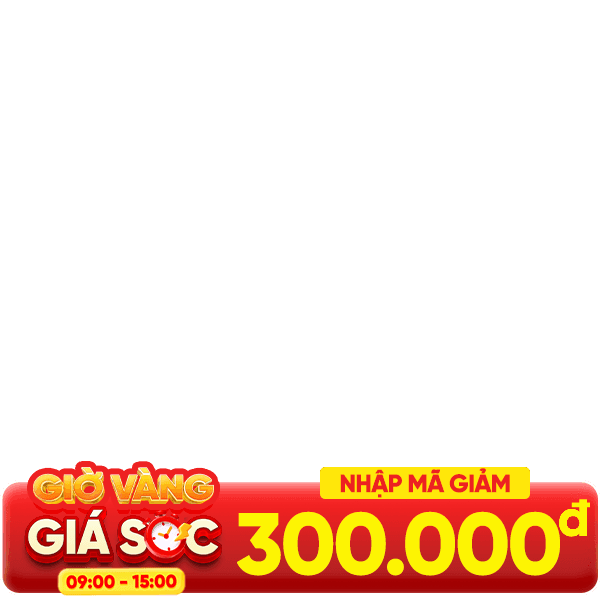 Hero badge - xả nhiệt hè - giờ vàng 300K