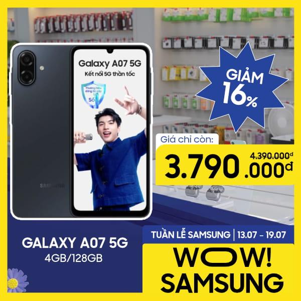 Samsung Galaxy A07 5G 4GB/128GB Chính Hãng - BHĐT