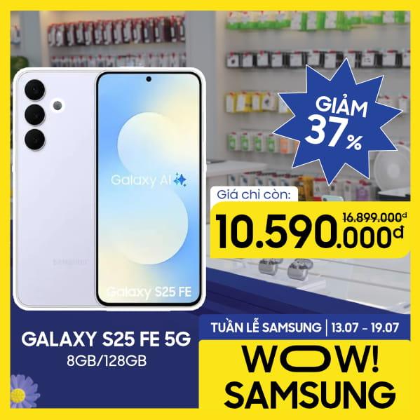 Samsung Galaxy S25 FE 5G 8GB/128GB Chính Hãng  BHĐT