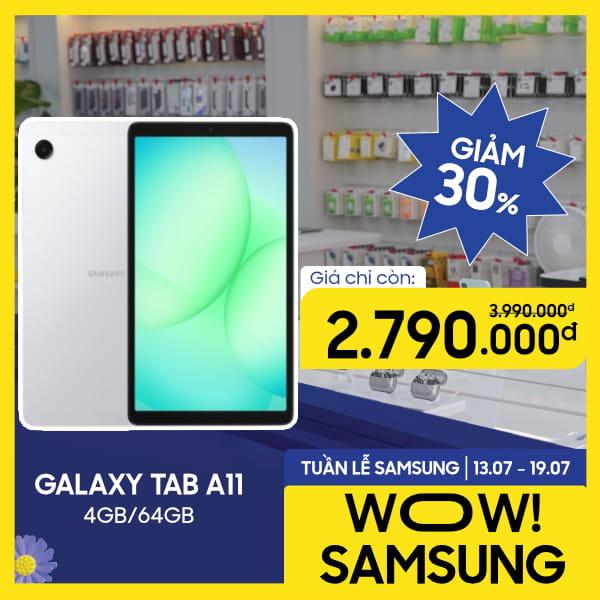Samsung Galaxy Tab A11 Wifi 4GB/64GB Chính Hãng - BHĐT