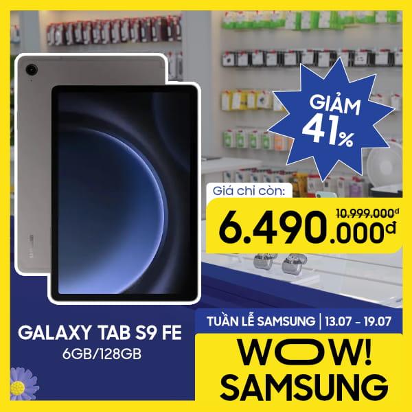Samsung Galaxy Tab S9 FE Wifi 6GB/128GB Chính Hãng - BHĐT