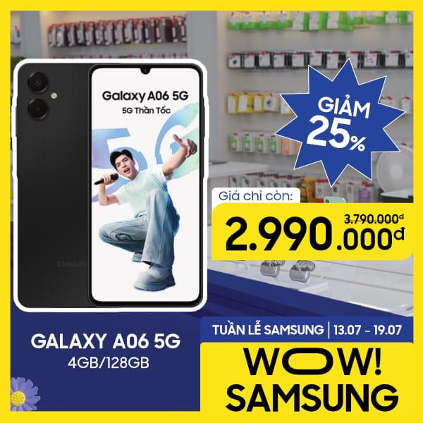 Samsung Galaxy A06 5G 4GB/128GB Chính Hãng - BHĐT