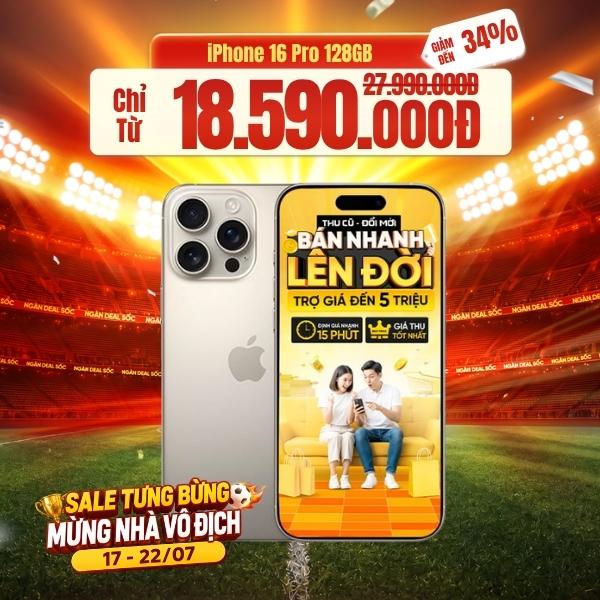 iPhone 16 Pro 128GB Cũ 99%