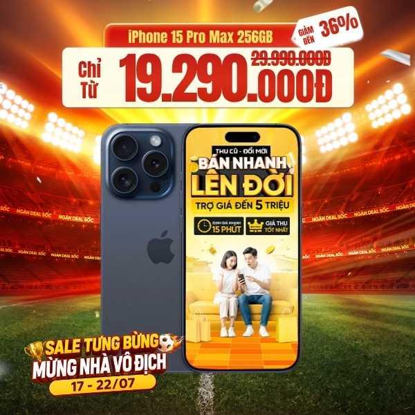 iPhone 15 Pro Max 256GB Máy Đẹp