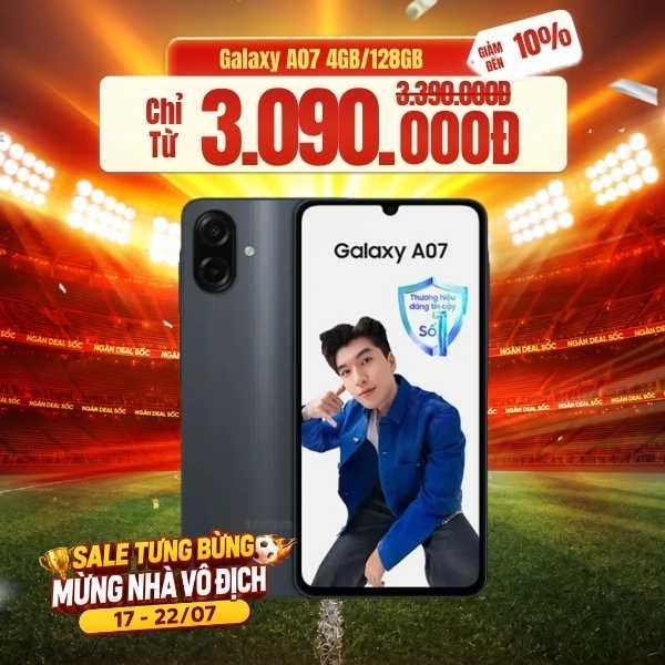 Samsung Galaxy A07 4GB/128GB Chính Hãng - BHĐT