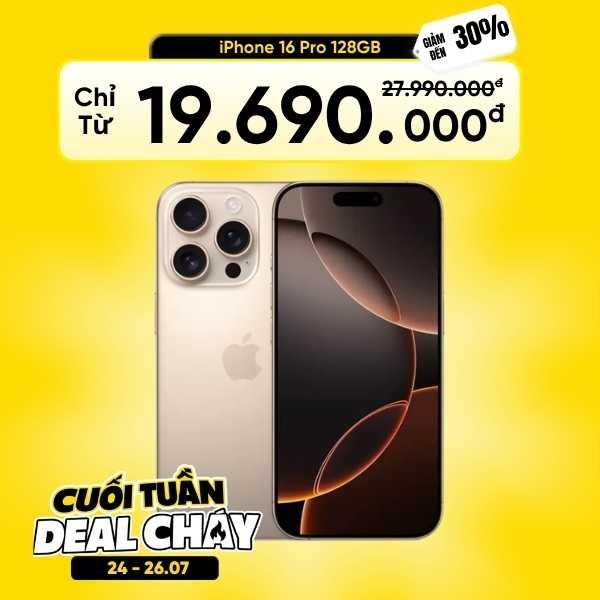 iPhone 16 Pro 128GB Máy Đẹp