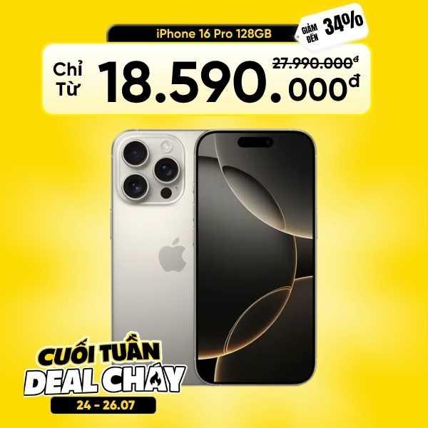 iPhone 16 Pro 128GB Cũ 99%