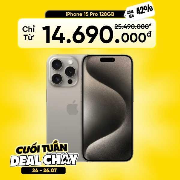 iPhone 15 Pro 128GB Cũ 99%