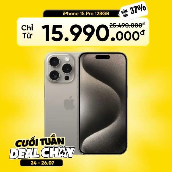 iPhone 15 Pro 128GB Máy Đẹp