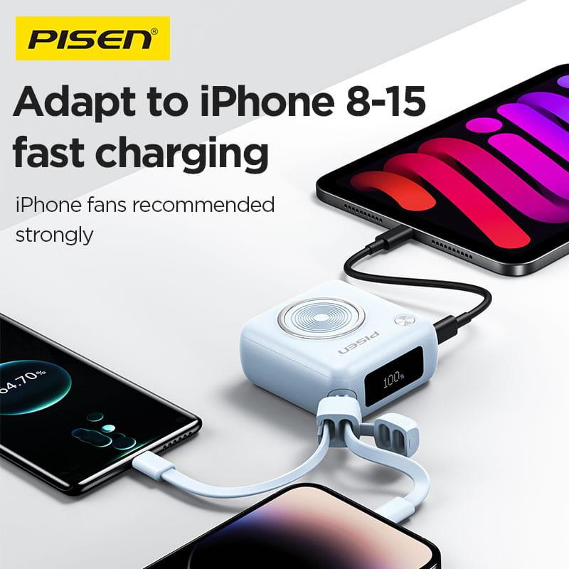Pin Sạc Dự Phòng Pisen Quick PowerLink Depot 22.5W 10000mAh Chính Hãng