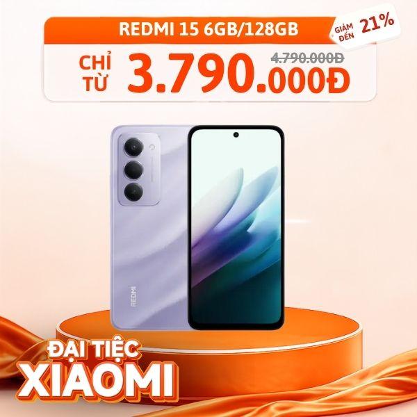 Xiaomi Redmi 15 6GB/128GB Chính Hãng 