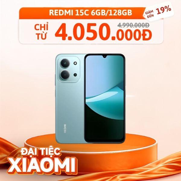 Xiaomi Redmi 15C 6GB/128GB Chính Hãng
