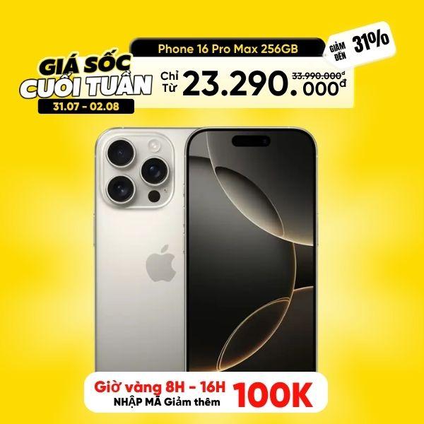 iPhone 16 Pro Max 256GB Cũ 99%