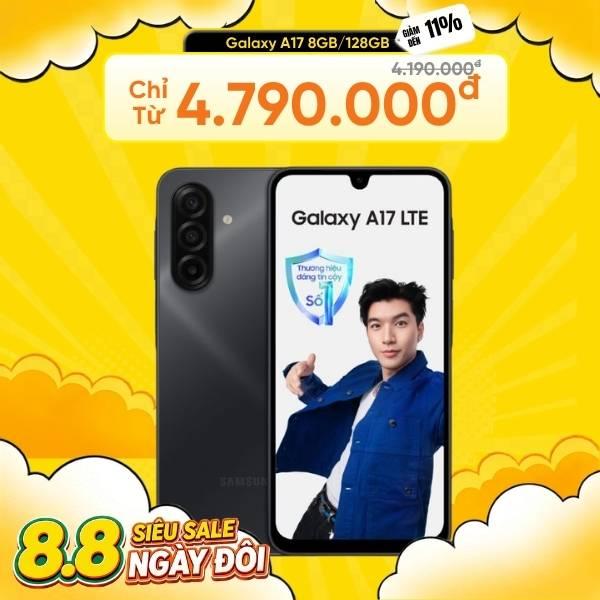 Samsung Galaxy A17 8GB/128GB Chính Hãng - BHĐT