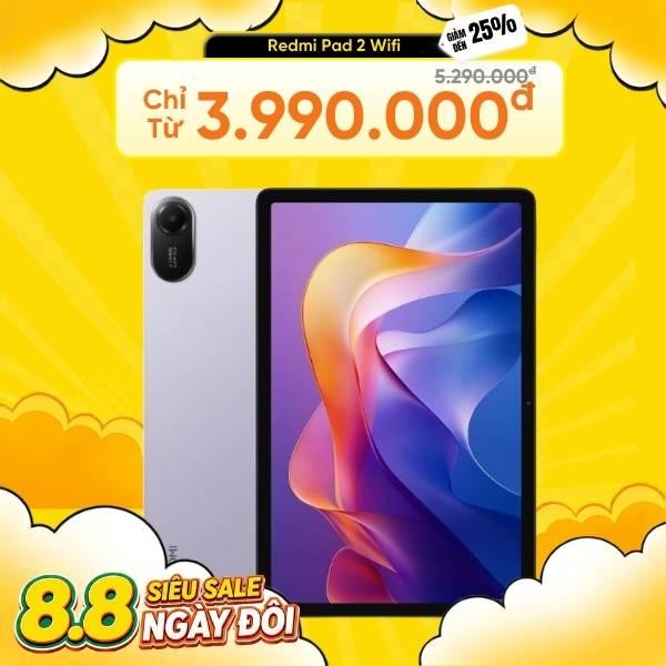 Xiaomi Redmi Pad 2 Wifi 4GB/128GB Chính Hãng 