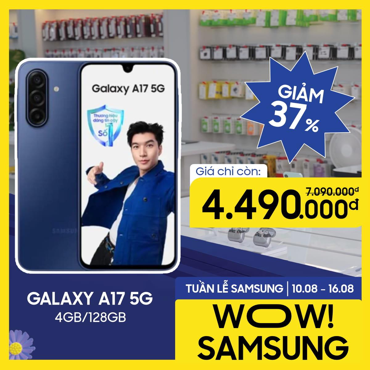 Samsung Galaxy A17 5G 4GB/128GB Chính Hãng - BHĐT