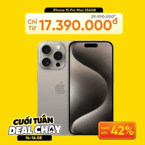 iPhone 15 Pro Max 256GB Cũ 99%