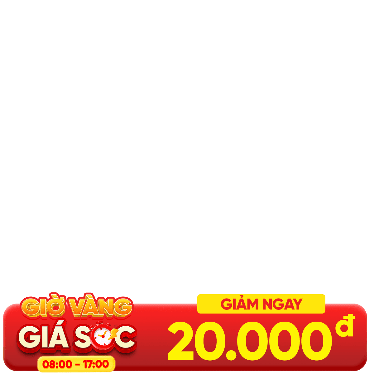 Hero badge - xả nhiệt hè - giờ vàng 20K