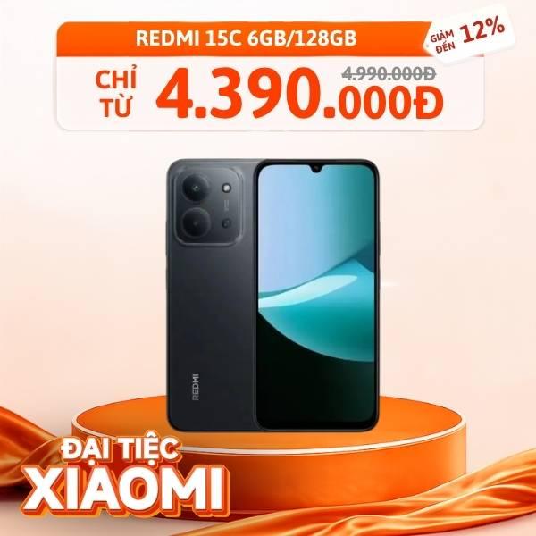 Xiaomi Redmi 15C 6GB/128GB Chính Hãng