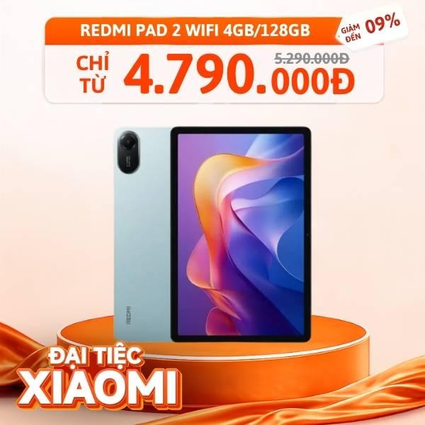 Xiaomi Redmi Pad 2 Wifi 4GB/128GB Chính Hãng 