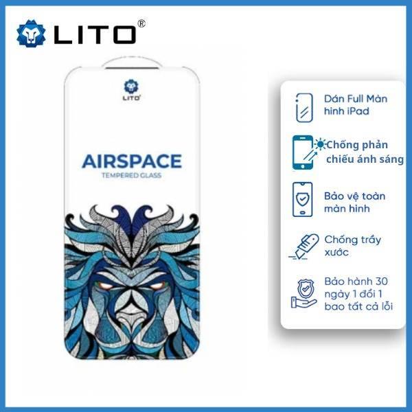 Cường Lực LITO iPhone D+Max Airspace Clear Full Glass Cho iPhone Nobox