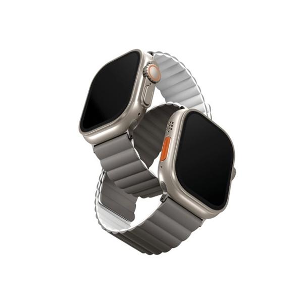 Dây Đeo UNIQ Revix Reversible Magnetic Silicone Strap (42/44/45mm) Chính Hãng