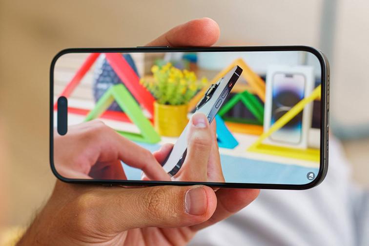 màn hình iphone 15 pro cũ 98%